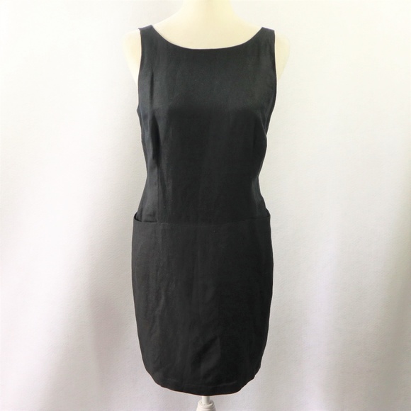 Ann Taylor Dresses & Skirts - ANN TAYLOR Linen Rayon Blend Dress With Pockets 8